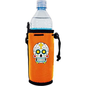 Sugar Skull Water Bottle Coolie