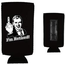 Load image into Gallery viewer, I'm Retired Magnetic Slim Can Coolie