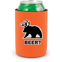 Load image into Gallery viewer, Beer Bear Full Bottom Can Coolie
