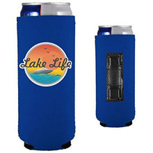 Load image into Gallery viewer, Lake Life Magnetic Slim Can Coolie