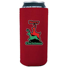 Load image into Gallery viewer, Merry Christmas Reindeer Humping 16 oz. Can Coolie