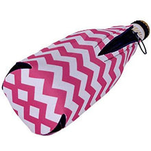 Load image into Gallery viewer, Chevron Stripe Beer Bottle Coolie