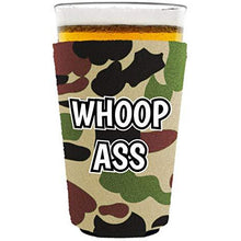 Load image into Gallery viewer, Whoop Ass Pint Glass Coolie