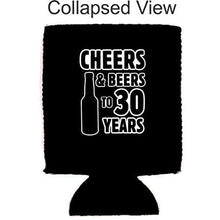 Load image into Gallery viewer, Cheers & Beers to 30 Years Can Coolie