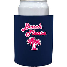 Load image into Gallery viewer, navy thick foam old school with beach please design
