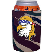 Load image into Gallery viewer, Bald Eagle Mullet Full Bottom Can Coolie