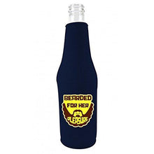 Load image into Gallery viewer, Bearded For Her Pleasure Beer Bottle Coolie