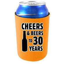 Load image into Gallery viewer, Cheers & Beers to 30 Years Can Coolie
