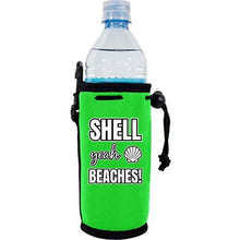 Load image into Gallery viewer, Shell Yeah Beaches Water Bottle Coolie