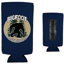 Load image into Gallery viewer, Bigfoot Doesn't Believe In You Magnetic Slim Can Coolie