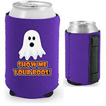 Load image into Gallery viewer, Show Me Your Boos! Halloween Magnetic Can Coolie
