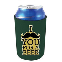 Load image into Gallery viewer, I Mustache You For A Beer Can Coolie