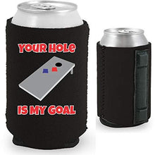 Load image into Gallery viewer, Your Hole Is My Goal Magnetic Can Coolie