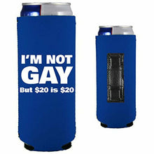 Load image into Gallery viewer, I'm Not Gay Magnetic Slim Can Coolie