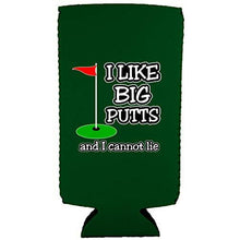 Load image into Gallery viewer, I Like Big Putts Magnetic Slim Can Coolie