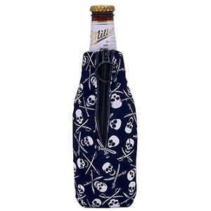 Pirate Pattern Beer Bottle Coolie