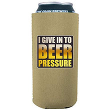Load image into Gallery viewer, Beer Pressure 16 oz Can Coolie