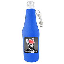 Load image into Gallery viewer, Abraham Drinkin Beer Bottle Coolie With Opener