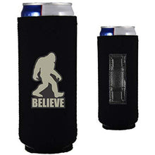 Load image into Gallery viewer, Bigfoot Believe Magnetic Slim Can Coolie
