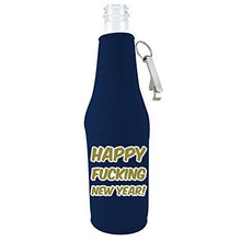 Load image into Gallery viewer, Merry Fucking Christmas and Happy Fucking New Year Beer Bottle Coolie Set