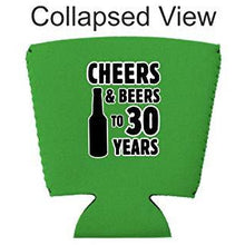 Load image into Gallery viewer, Cheers & Beers to 30 Years Party Cup Coolie