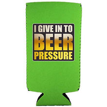 Load image into Gallery viewer, Beer Pressure Slim 12 oz Can Coolie