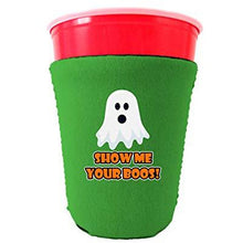Load image into Gallery viewer, Show Me Your Boos! Halloween Party Cup Coolie
