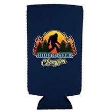 Load image into Gallery viewer, Bigfoot Hide &amp; Seek Champion 12 oz Slim Can Coolie
