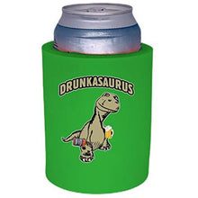 Load image into Gallery viewer, Drunkasaurus Thick Foam"Old School" Can Coolie