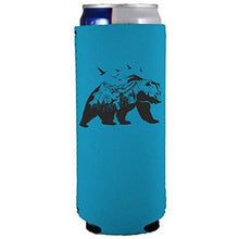 Load image into Gallery viewer, Mountain Bear Slim Can Coolie