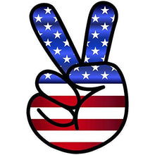 Load image into Gallery viewer, vinyl sticker with peace design