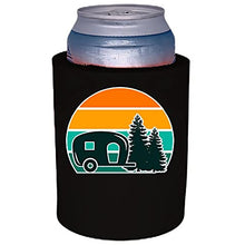 Load image into Gallery viewer, Retro Camper Thick Foam Can Coolie