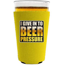 Load image into Gallery viewer, Beer Pressure Pint Glass Coolie