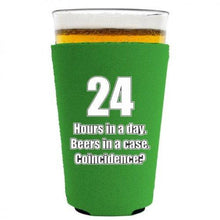 Load image into Gallery viewer, 24 Hours Pint Glass Coolie