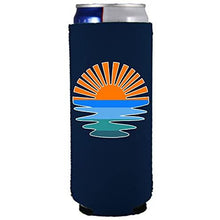 Load image into Gallery viewer, Retro Sunset Slim Can Coolie