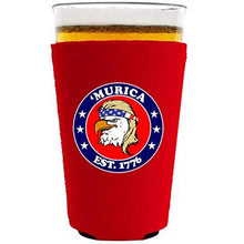 Load image into Gallery viewer, Murica 1776 Pint Glass Coolie