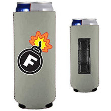 Load image into Gallery viewer, F Bomb Magnetic Slim Can Coolie