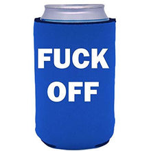 Load image into Gallery viewer, Fuck Off Neoprene Can Coolie