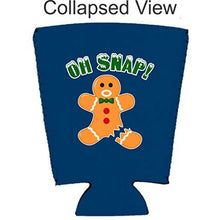 Load image into Gallery viewer, Oh Snap! Gingerbread Man Pint Glass Coolie