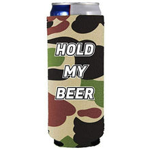 Load image into Gallery viewer, Hold My Beer Slim 12 oz Can Coolie