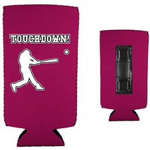 Load image into Gallery viewer, Touchdown Baseball Magnetic Slim Can Coolie