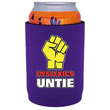 Load image into Gallery viewer, Dyslexics Untie Full Bottom Can Coolie