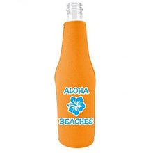Load image into Gallery viewer, Aloha Beaches Beer Bottle Coolie