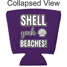 Load image into Gallery viewer, Shell Yeah Beaches Party Cup Coolie