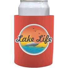 Load image into Gallery viewer, Lake Life Thick Foam"Old School" Can Coolie