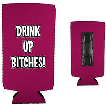 Load image into Gallery viewer, Drink Up Bitches Magnetic Slim Can Coolie