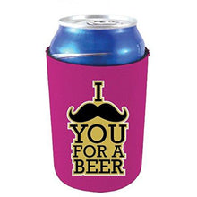 Load image into Gallery viewer, I Mustache You For A Beer Can Coolie