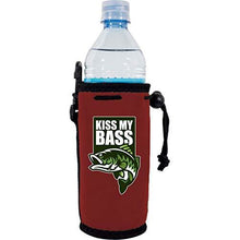 Load image into Gallery viewer, Kiss My Bass Water Bottle Coolie