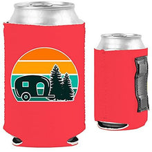 Load image into Gallery viewer, Retro Camper Magnetic Can Coolie