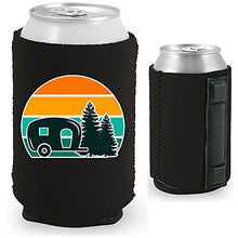 Load image into Gallery viewer, Retro Camper Magnetic Can Coolie